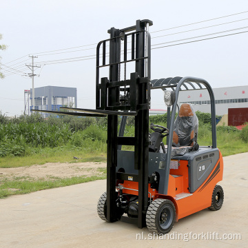 CE 2 ton handmatige elektrische vorkheftruck te koop